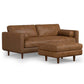 Morrison MCM Leather Sofa 89' (2 Colors)