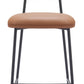 Rorun Brown Counter Stool (Set of 2)