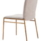 Nordvest Beige & Gold Dining Chair