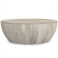 Elmbrook White Wood Coffee Table – 34