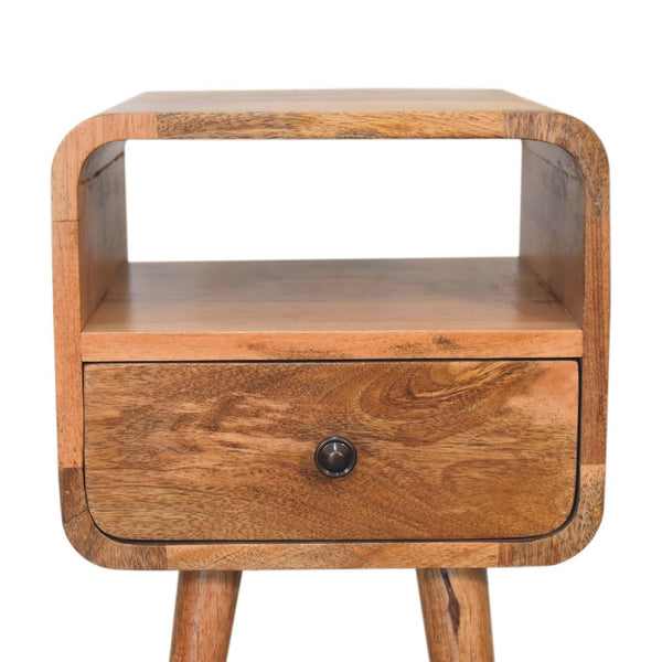 Ursuline Oak Solid Wood Nightstand – 11.8