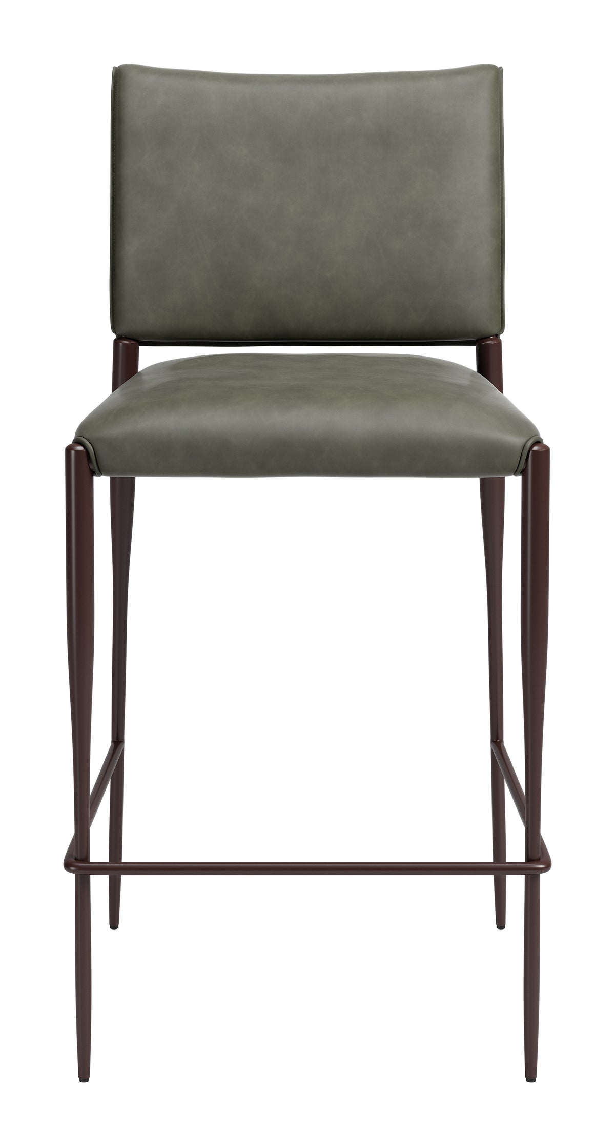 Freesia Barstool (Set of 2) in Olive Green
