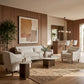 Koseli Pewter Gray Loveseat