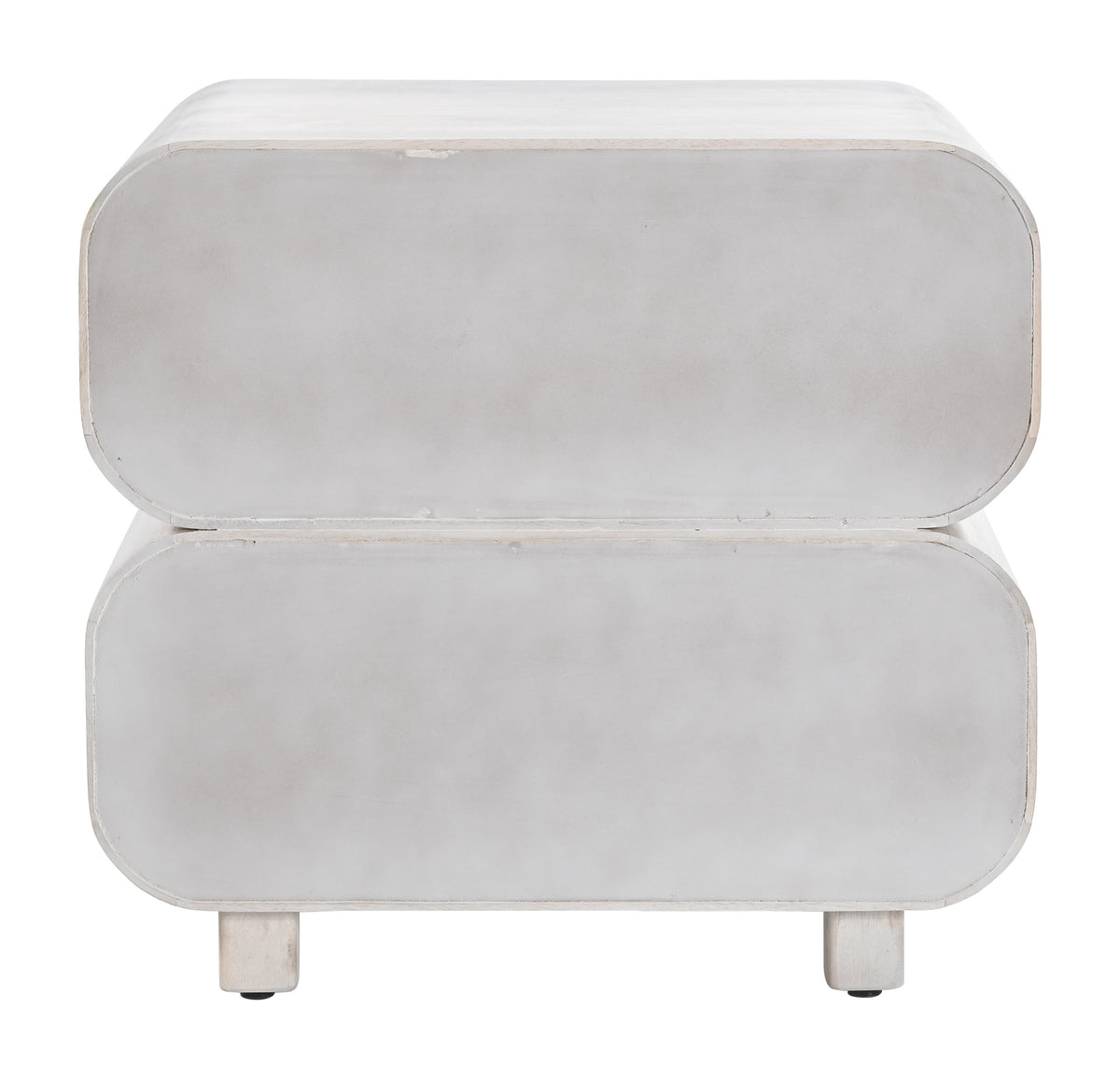 Miro Whitewashed Nightstand