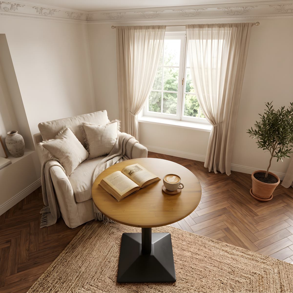 Crispin Bamboo Dining Table