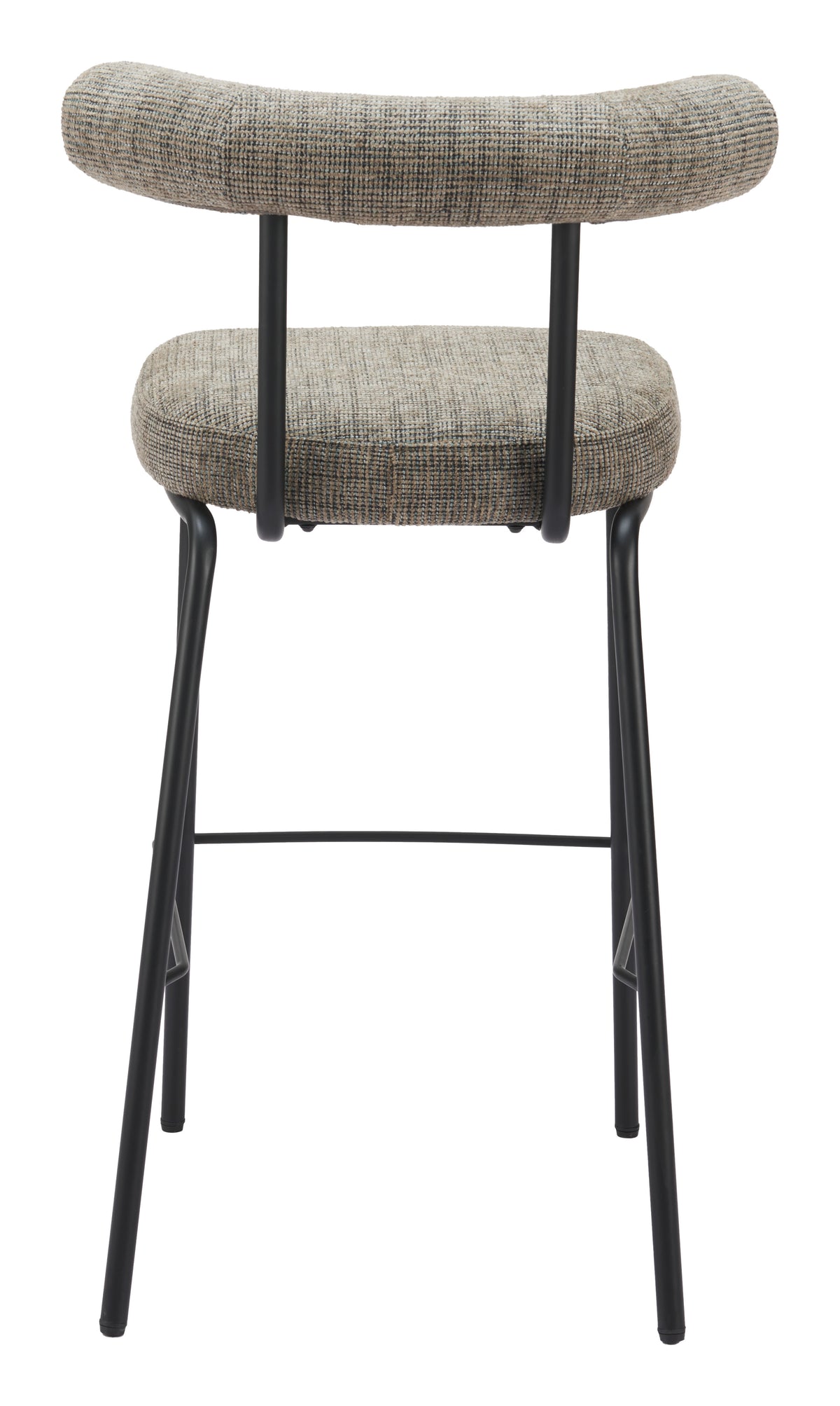 Kede Green Tweed Barstool