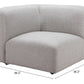 Biak Gray Corner Chair