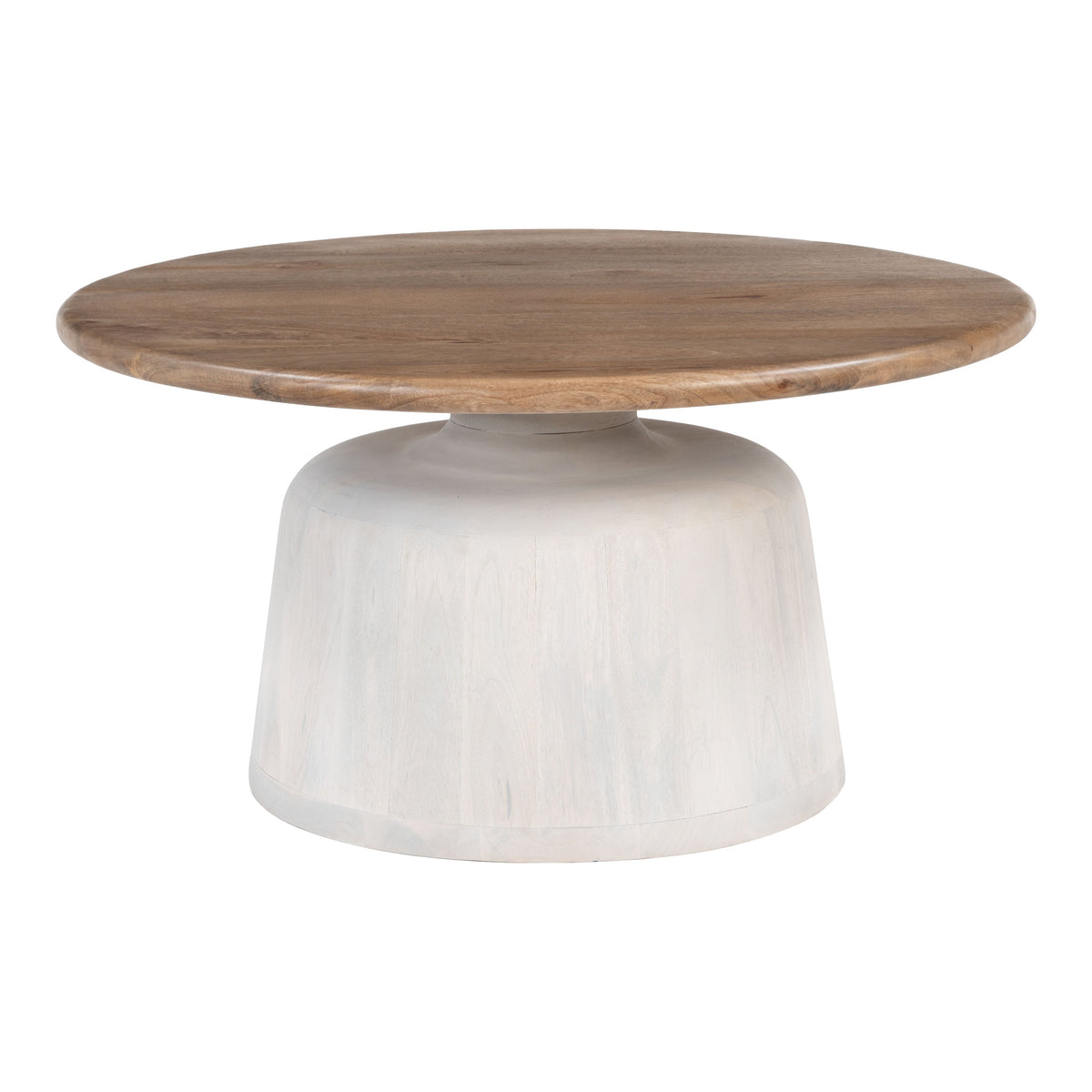 Goblet Brown & White Coffee Table