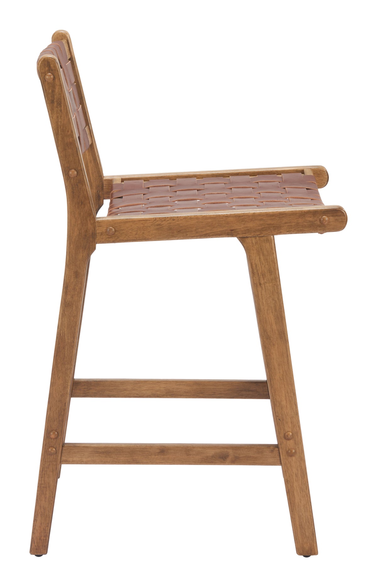 Feder Brown Counter Stool (Set of 2)