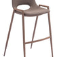 Desi Barstool (Set of 2) in Brown & Walnut