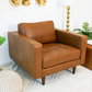 Catherine MCM Leather Lounge Chair