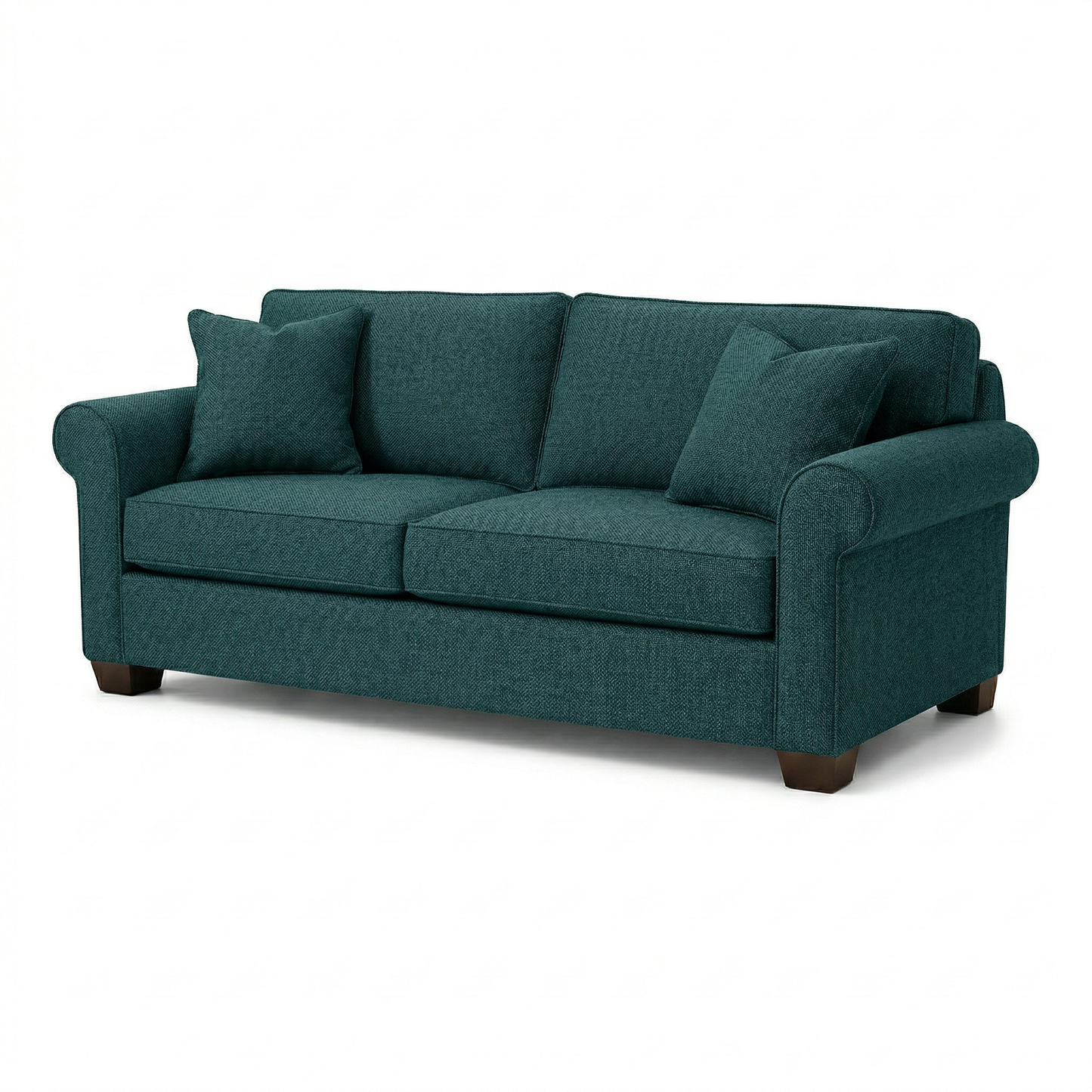 Irlanda Classic Sofa – 92" Rolled-Arm Made-in-USA Sofa - Hepburn Teal - Fabric (7)