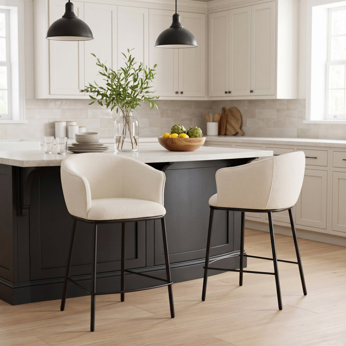 Essen Counter Stool in Ivory