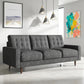Noemi Tufted Fabric Sofa