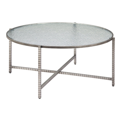 Vetro Silver Coffee Table