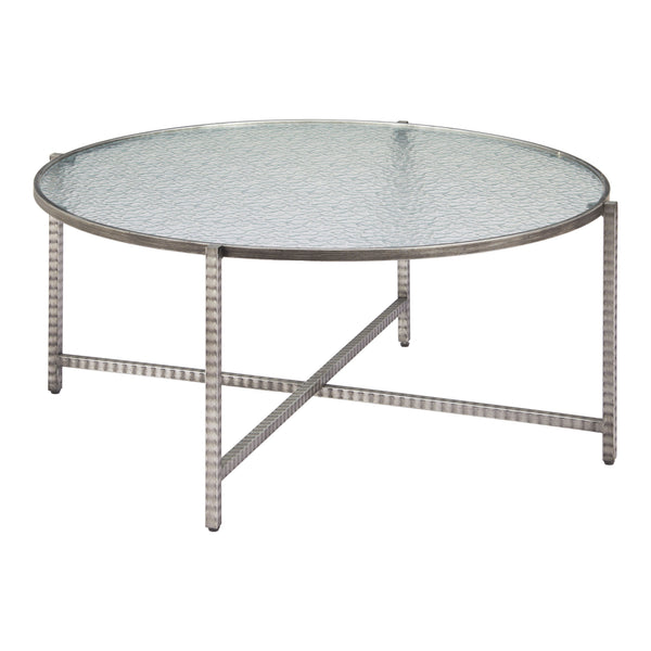 Vetro Silver Coffee Table