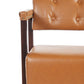 Ludlow Button-Tufted Faux Leather Bench Set