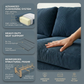 Damon American-Made Sofa – 92" Custom-Fabric Sofa - Leslie Peacock - Fabric (13)