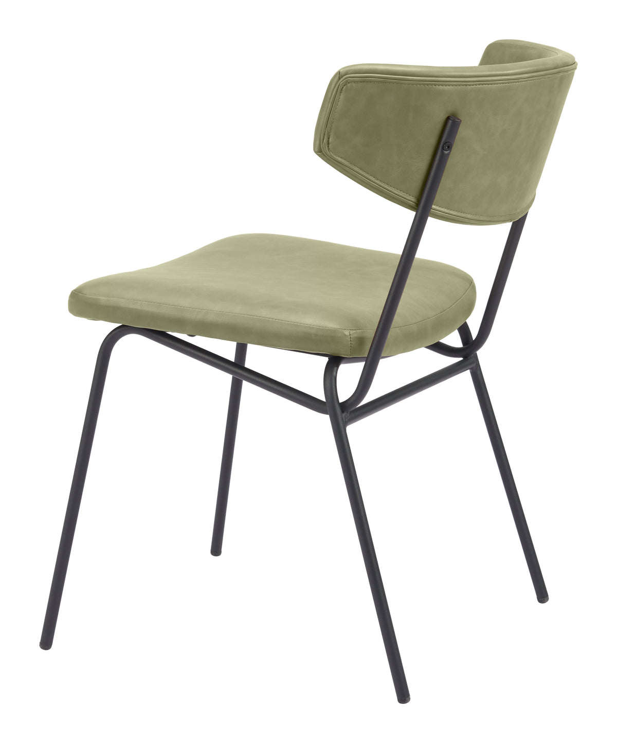 Charon Dining Chair (Set of 2) in Green