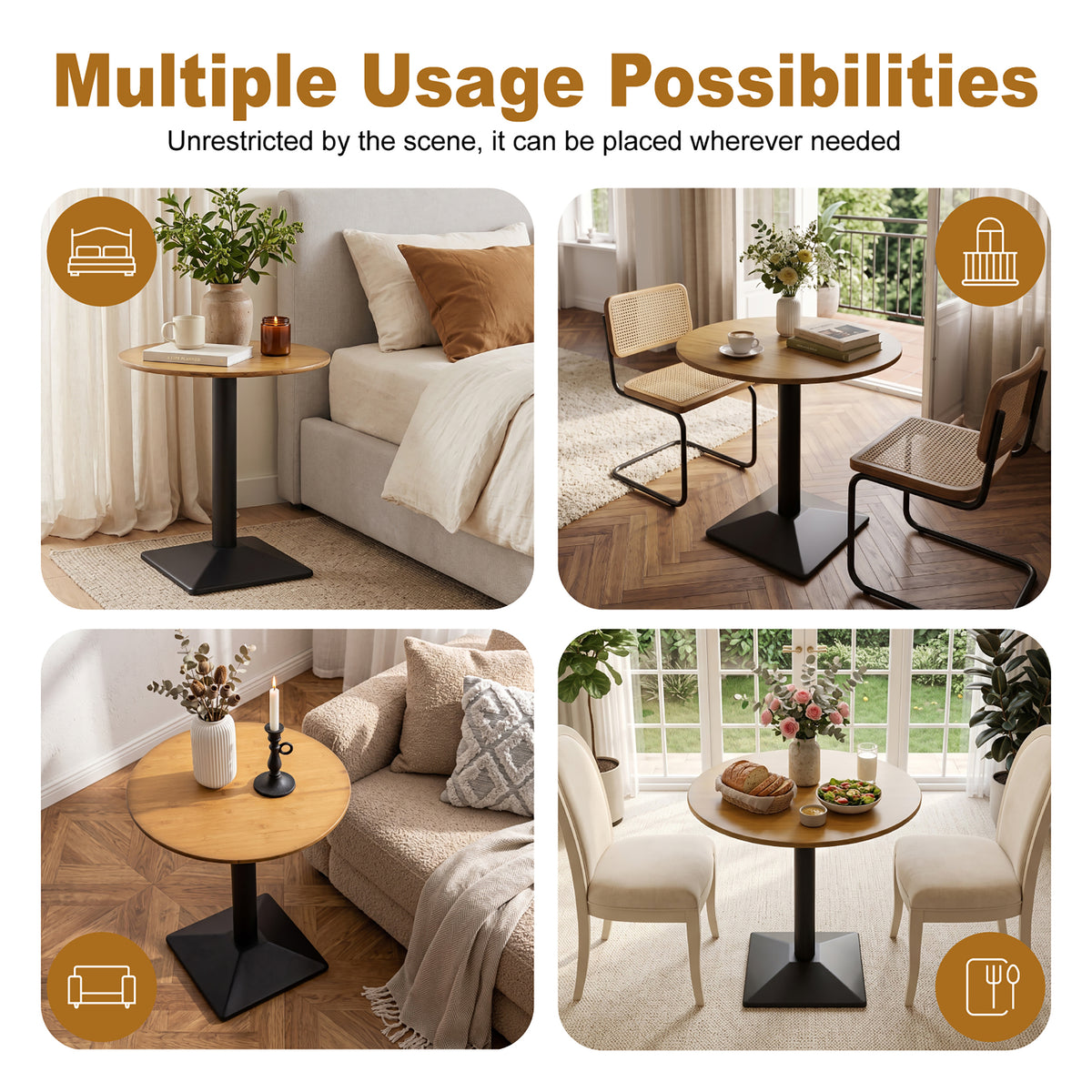 Crispin Bamboo Dining Table