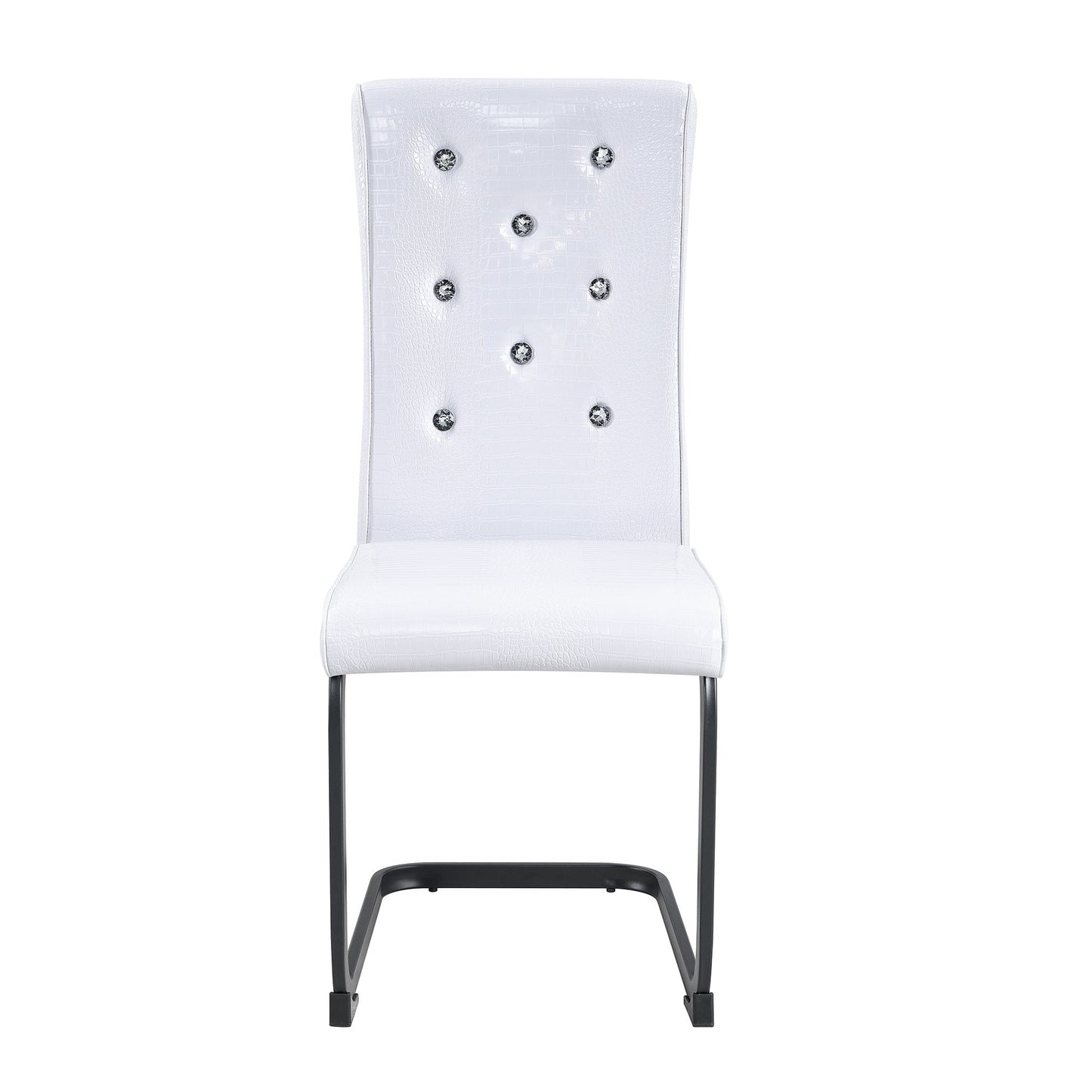 Kinsey White, Black Legs, Set of 2