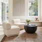 Anese Multigrain Beige Accent Chair