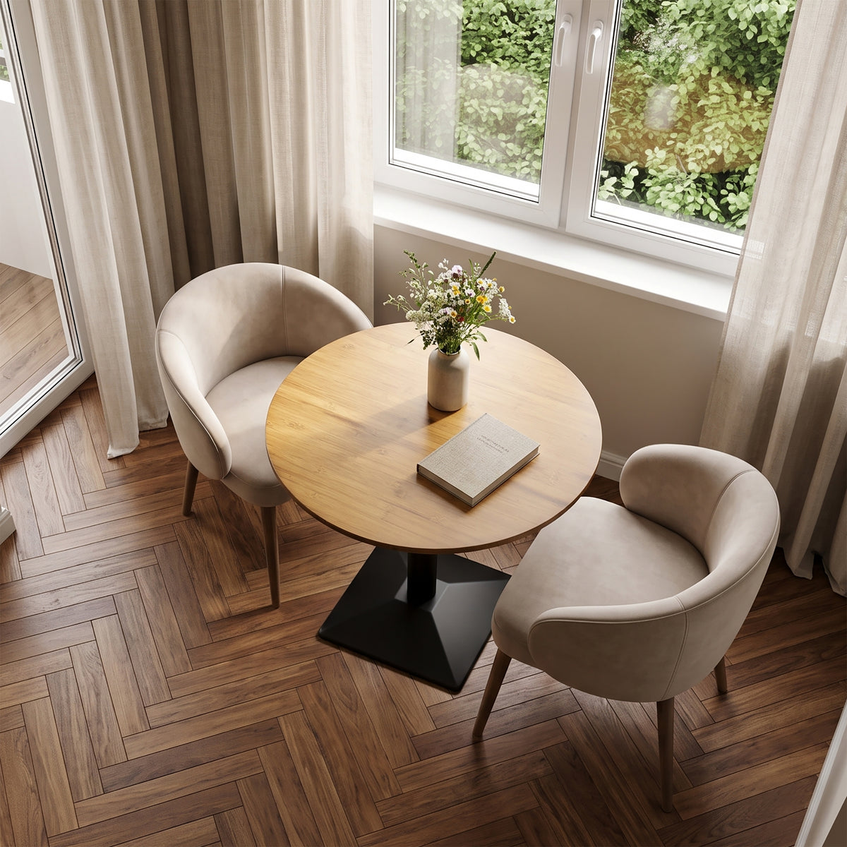 Crispin Bamboo Dining Table