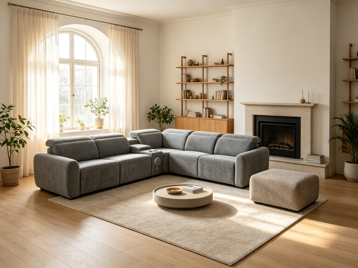 Anselm Power Reclining Sectional