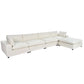 Modular Cloud Sofa Sectional w/ Ottoman 176' (2 Colors)