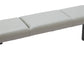 Mur Bench in Gray