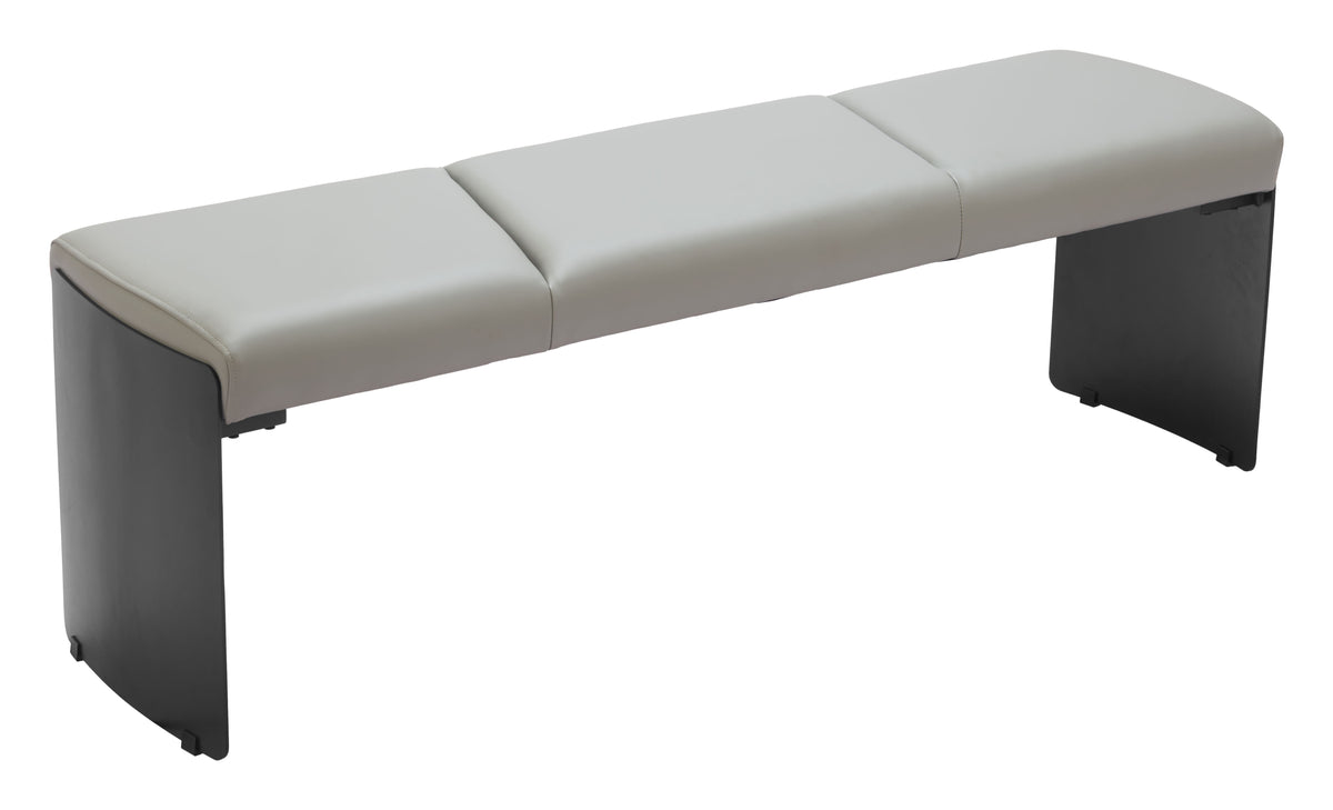Mur Bench in Gray