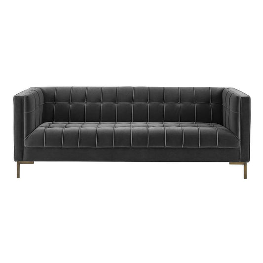 Isaac Tufted Velvet Fabric Sofa 83' (2 Colors)