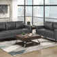 Thayer Faux Leather Sofa