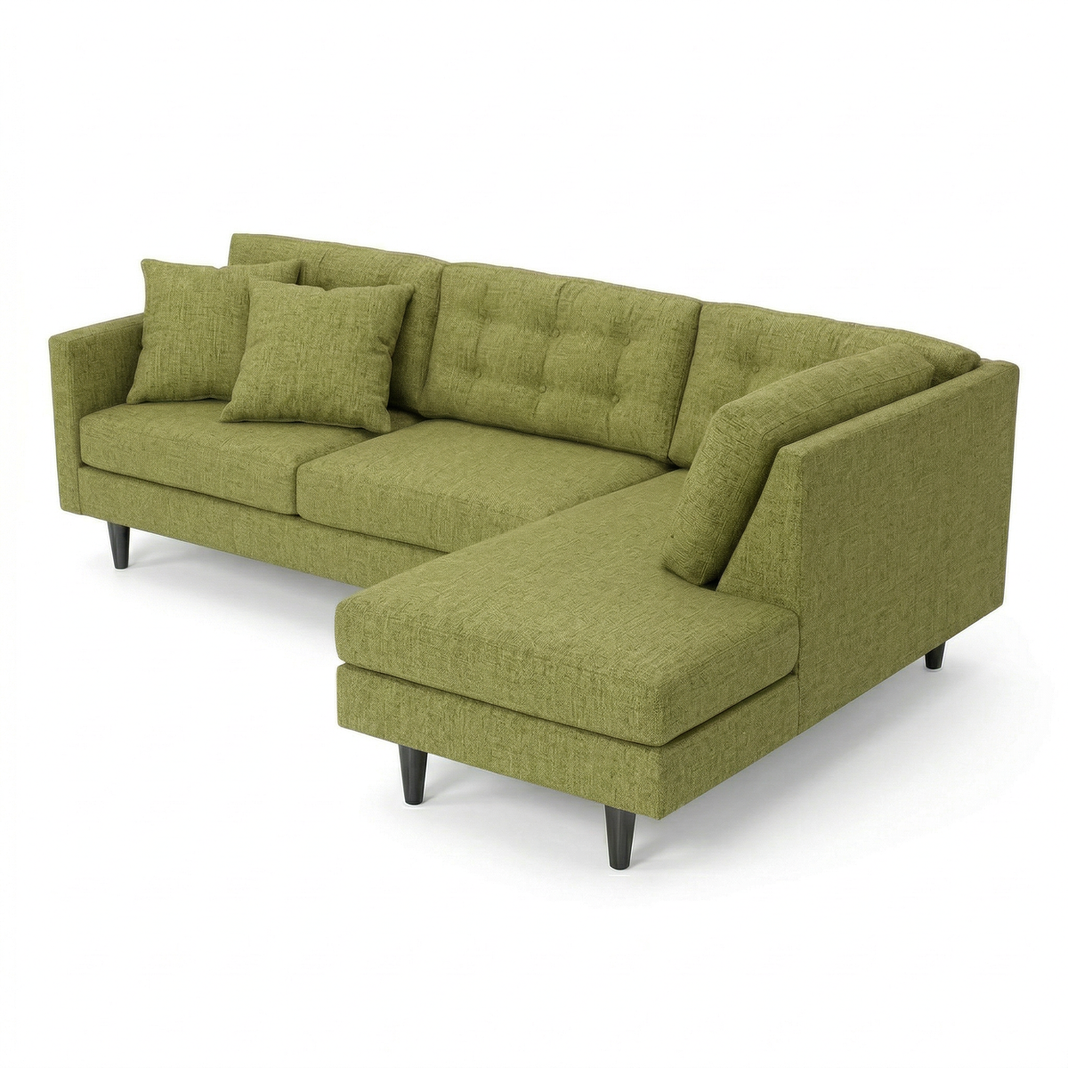 Talmadge Sectional Sofa – 120" L-Shaped, Made in USA - Notion Appletini - Fabric (7)