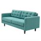 Talmadge Velvet Sofa – 92" Classic American Sofa - Hepburn Emerald - Fabric (7)