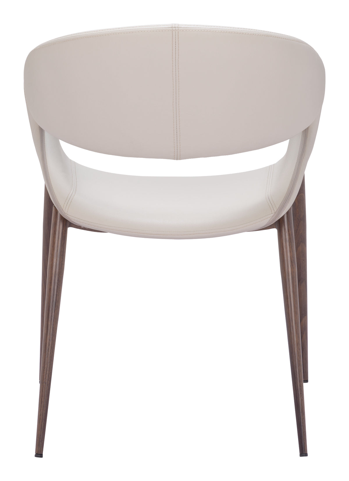 Limay Beige & Walnut Dining Chair (Set of 2)
