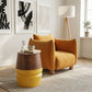 Meia Mustard Accent Chair