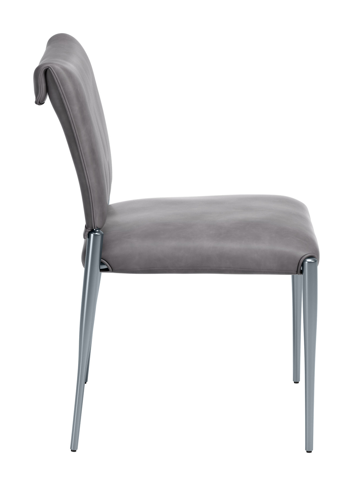 Freesia Charcoal Gray Dining Chair (Set of 2)