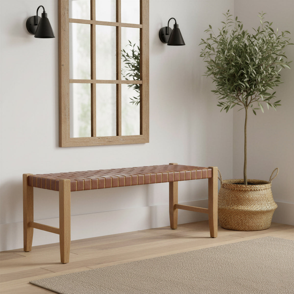 Bandani Bench in Brown