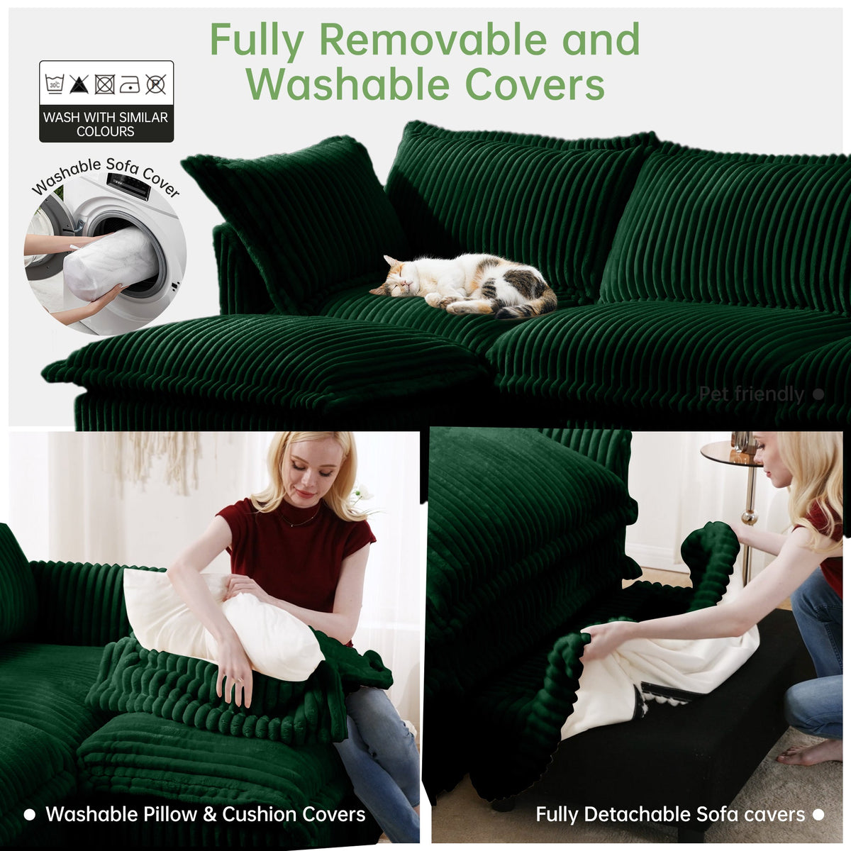 Pella Slipcovered Sleeper Sofa