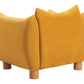 Meia Mustard Accent Chair