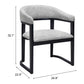 Anasa Gray Dining Chair