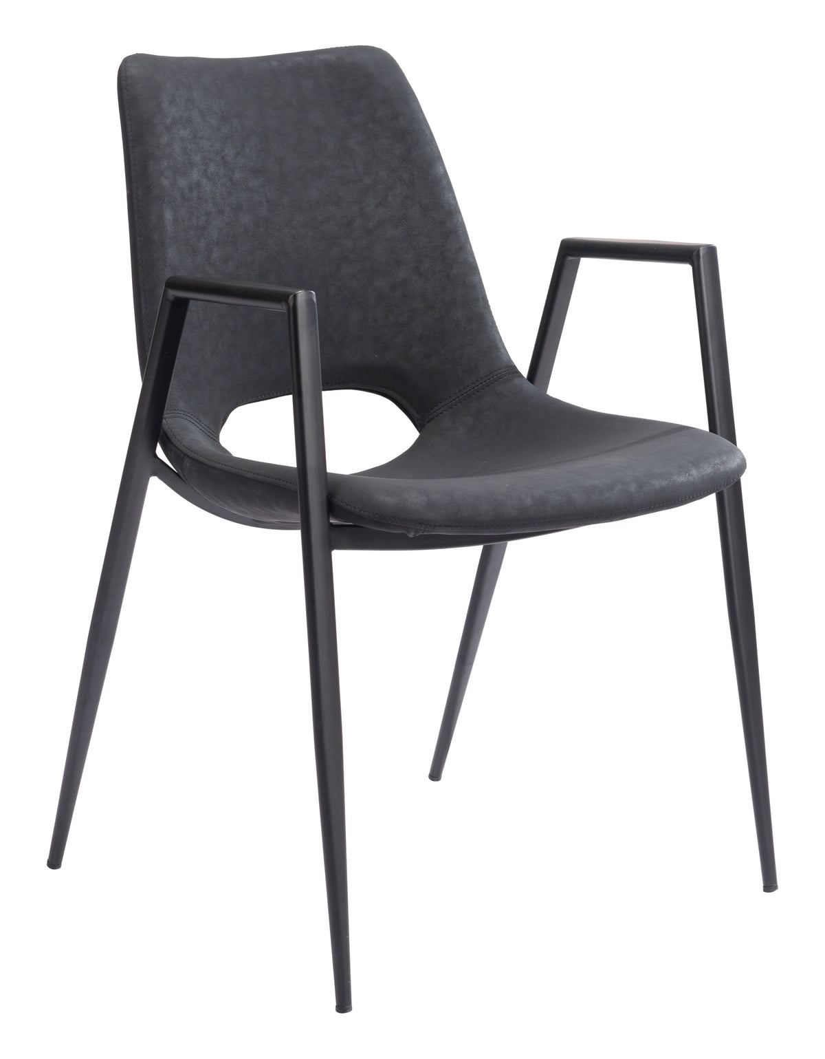 Desi Dining Chair (Set of 2) in Black