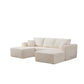 Bradwell Beige Left-Side Chaise