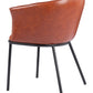 Garston Dining Chair in Brown