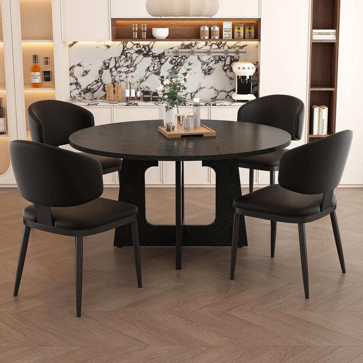 Kaia Round Dining Set
