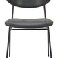 Charon Dining Chair (Set of 2) in Vintage Black