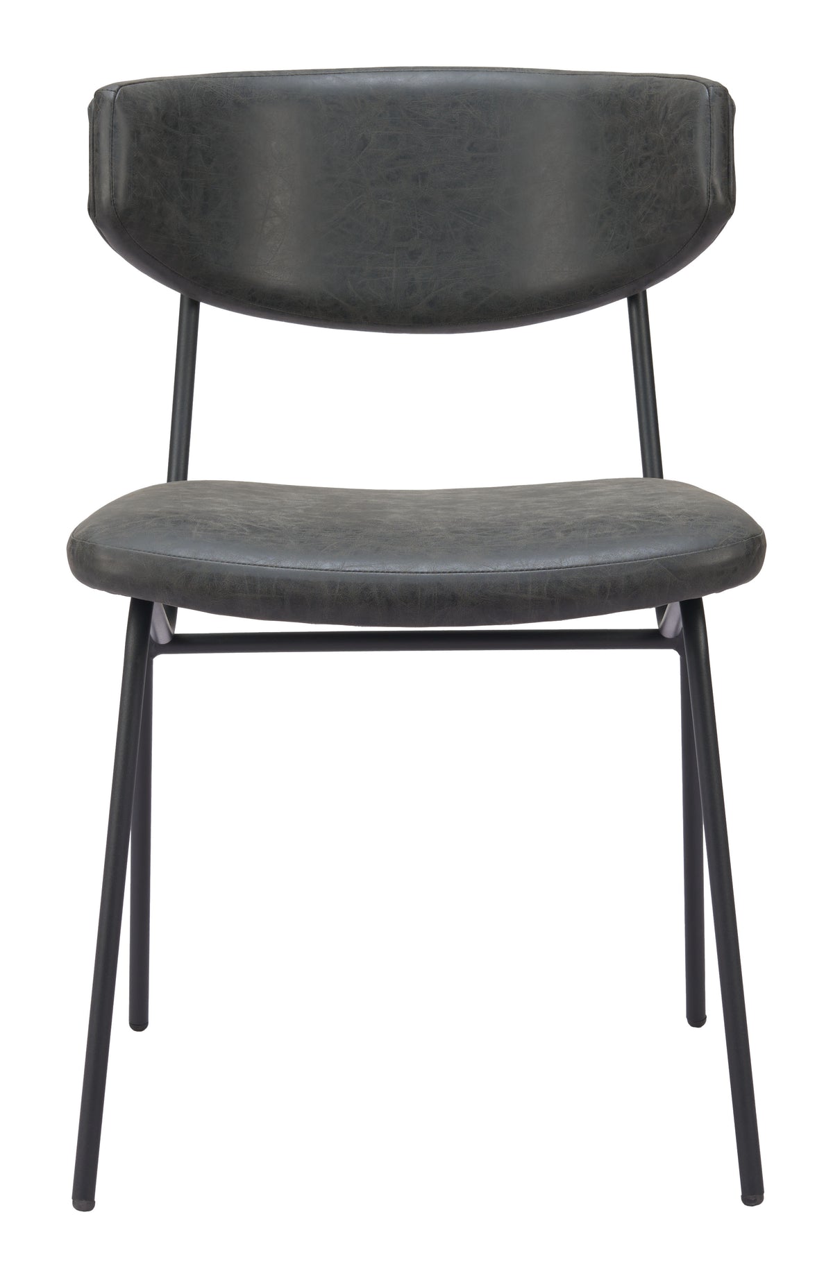 Charon Dining Chair (Set of 2) in Vintage Black