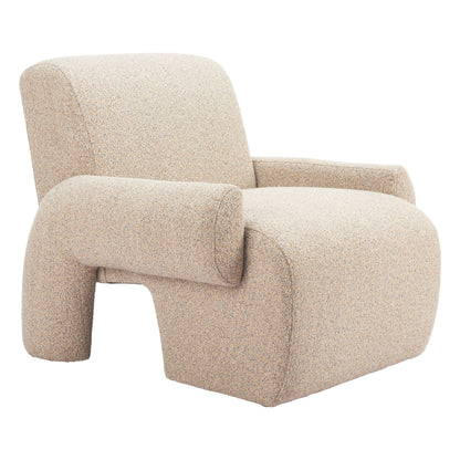 Rura Heathered Beige Accent Chair