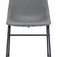 Smart Dining Chair (Set of 2) in Charcoal